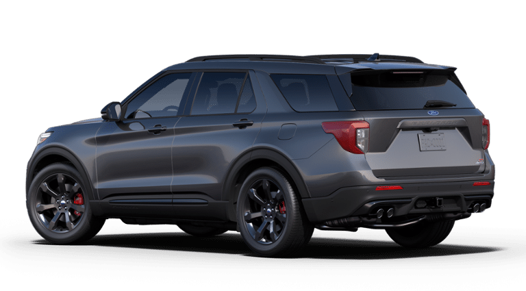 21 Ford Explorer St Carbonized Gray 3 0l Ecoboost V6 Engine With Auto Start Stop Technology Fecteau Ford